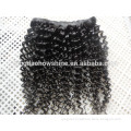Wholesale Top Fashion stock 100% unprocessed human hair virgin brazilian curly hair